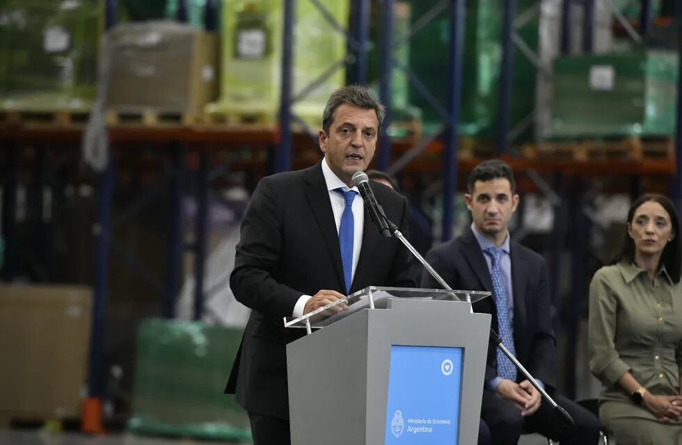 Sergio Massa, ministro de Economía. Foto: Ministerio de Economía