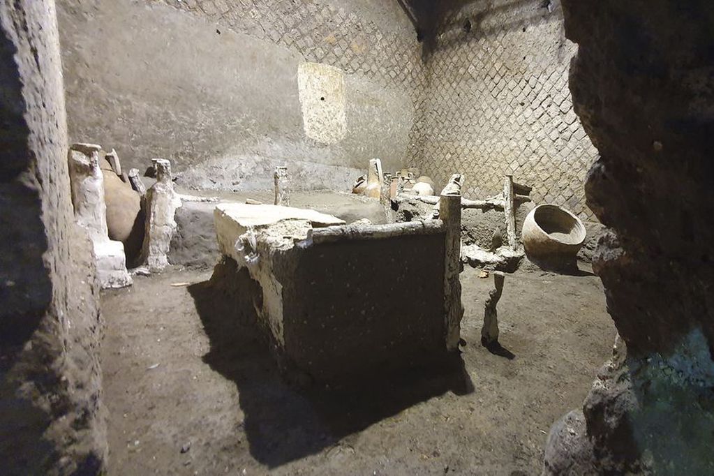 Descubrieron en Pompeya los restos de una "habitación de esclavos" - Gentileza