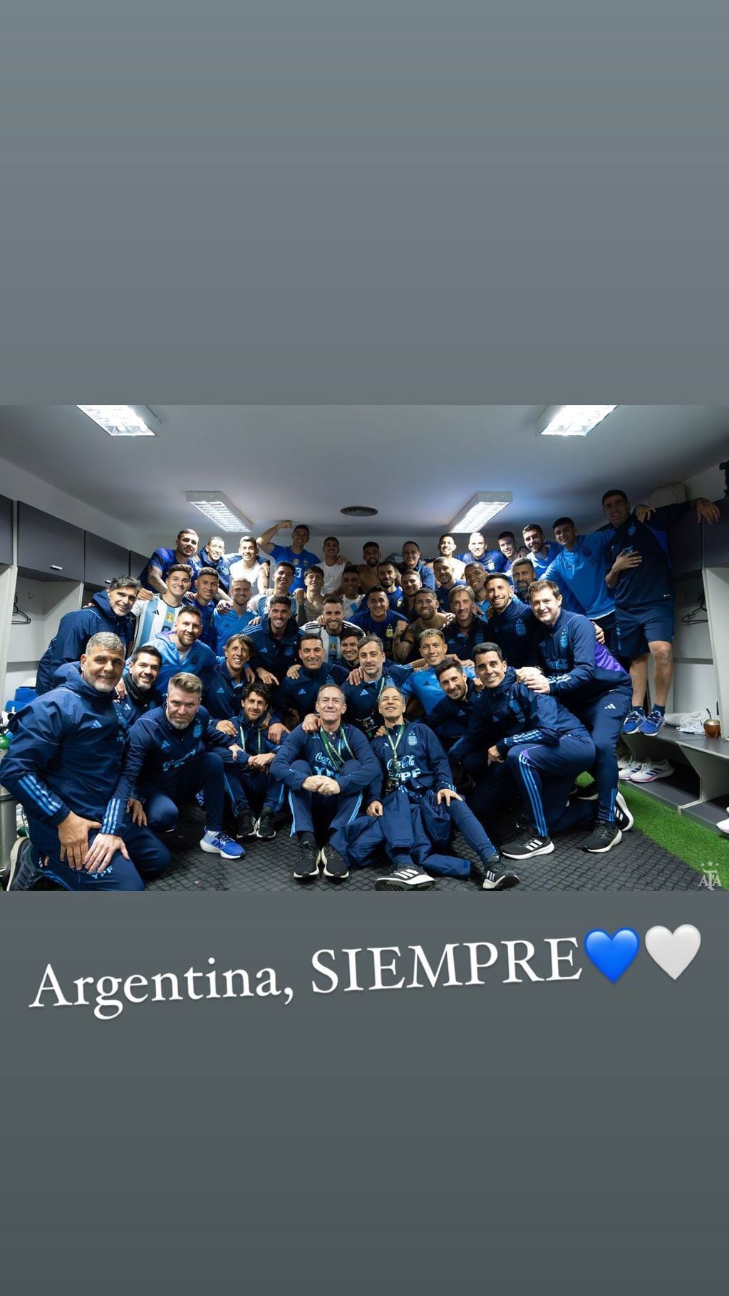 Las publicaciones de Alejandro Garnacho en Instagram luego del partido frente a Bolivia.