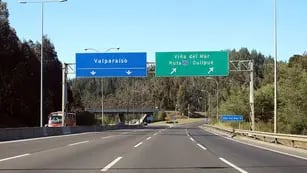 Ruta 68 en Chile, camino a Valparaíso