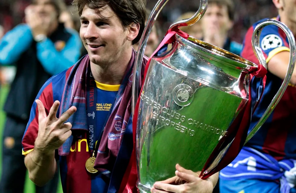 Barcelona con Leo Messi como máxima figura, fue elegido como el mejor equipo de la década.
