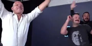 Video: Sergio Berni sorprendió bailando techno en un programa de streaming