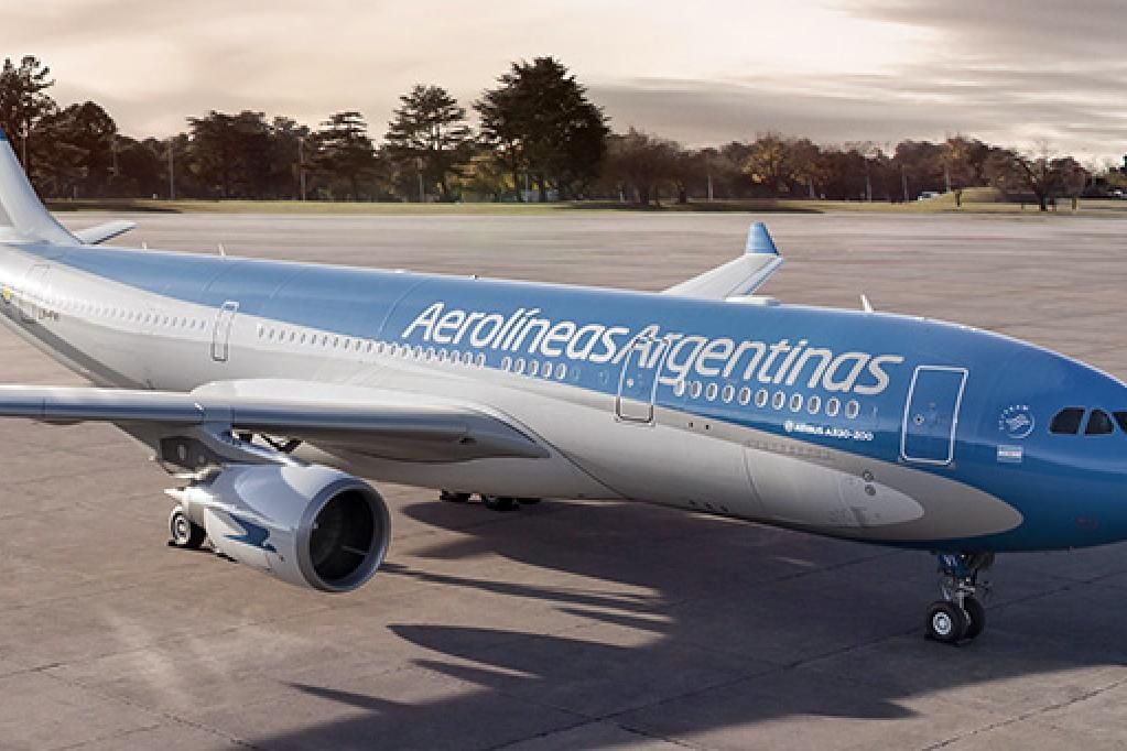 Alberto Fernández aseguró que Aerolíneas “nos cuesta, habrá que mejorar su eficiencia” Foto: Aerolíneas Argentinas