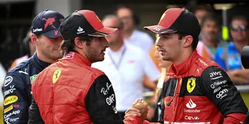 Leclerc y Sainz, trabajo en equipo para lograr la pole del monegasco. para el Gran Premio de Francia de F1.