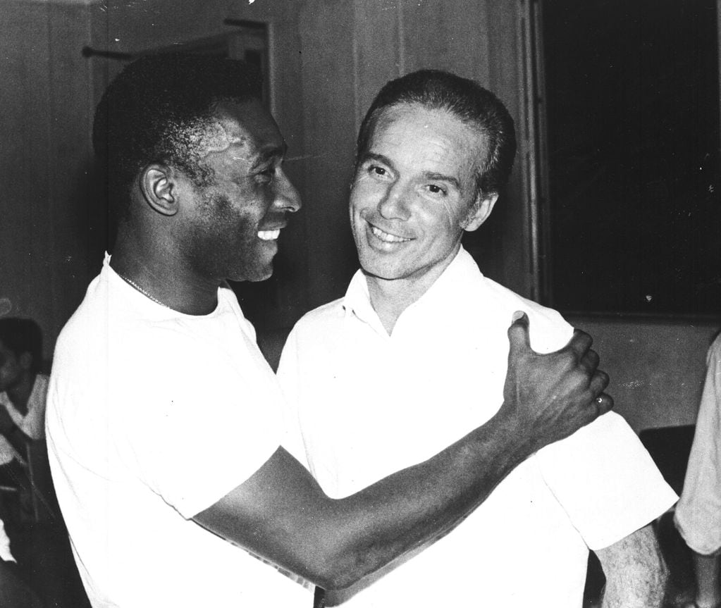 Mario Zagallo con Pelé