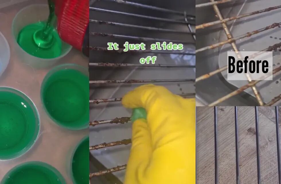 La tiktoker comparte diversos videos en los que muestra cómo limpiar diferentes partes de la casa. Foto: Captura video / TikTok.