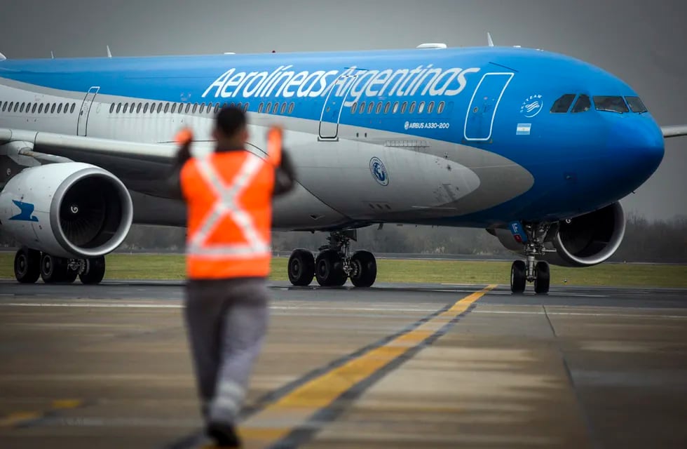 Insólito, robaron en pleno vuelo de Aerolíneas Argentinas.