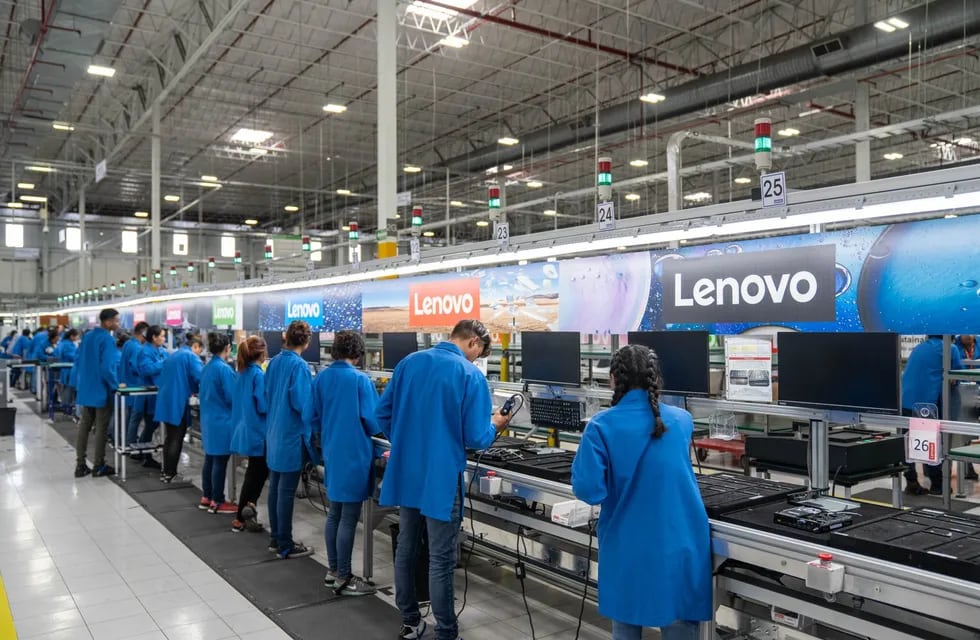 Lenovo busca empleados en Argentina con sueldos de hasta $550.000. / Foto: Gentileza