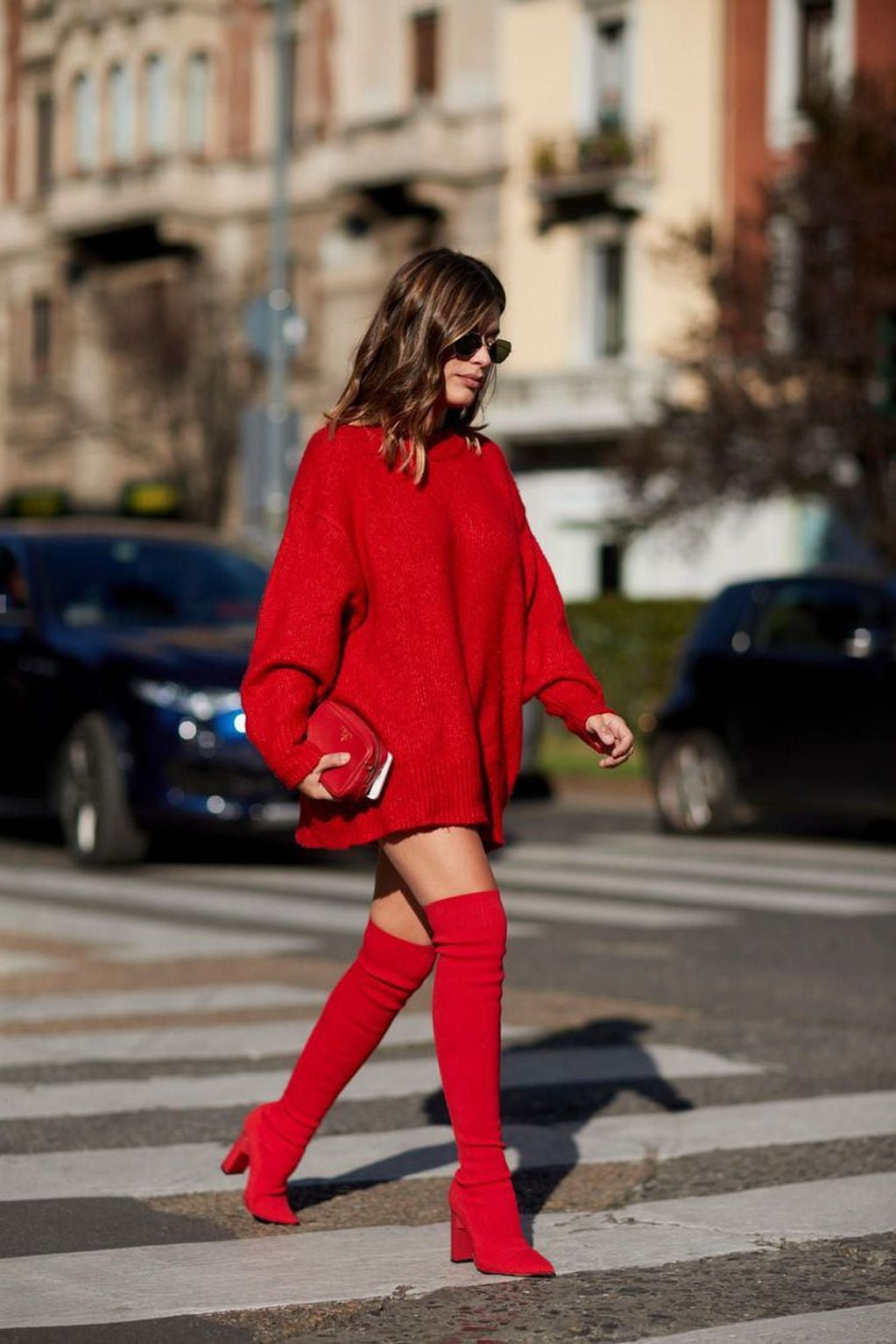 Las prendas rojas transmiten energía, pasión, calor, sensualidad y dinamismo.