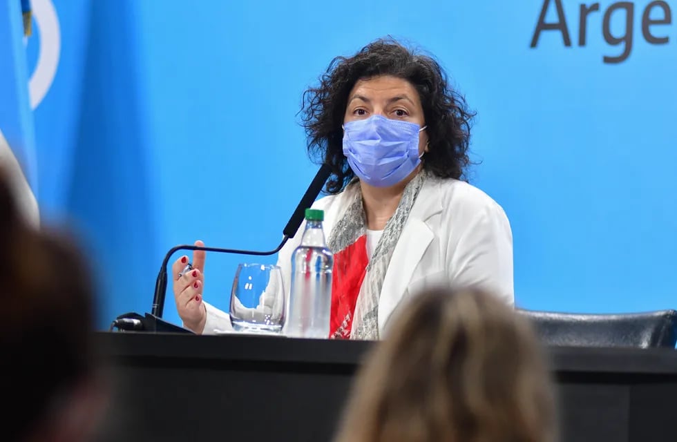 Carla Vizzotti, ministra de Salud de la Nación. Foto: Federico López Claro / Archivo