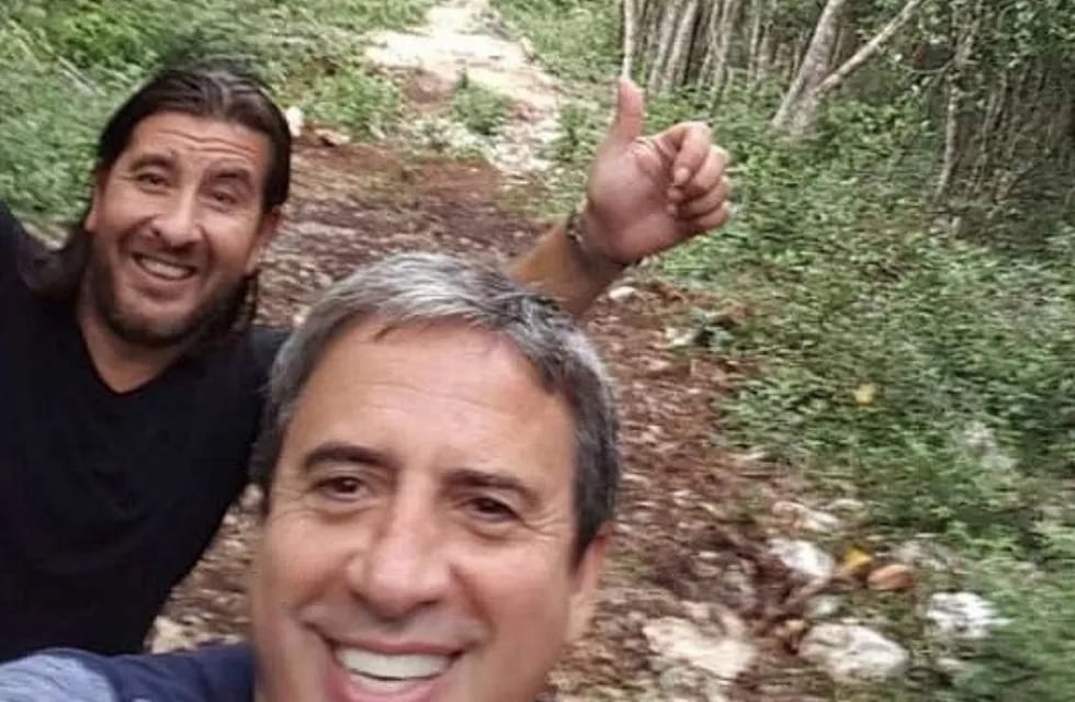 Roberto "Nuno" Molina, el ex futbolista mendocino que se fue a vivir al medio de la selva mexicana.