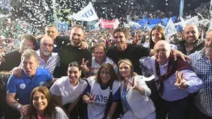 Cierre de campaña de candidatos a Diputados Nacionales del PJ en Mendoza