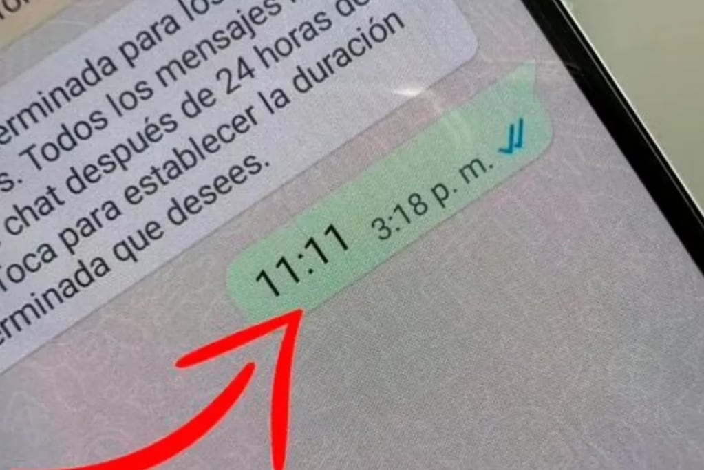 WhatsApp: "11:11", un deseo.