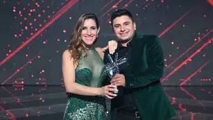 Soledad Pastorutti y el ganador de La Voz Argentina en 2021, Francisco Benítez