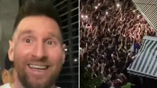 Locura por Lionel Messi en Palermo