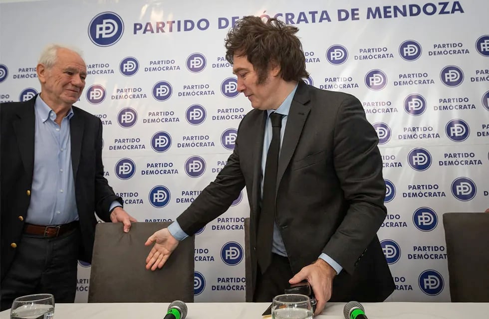 Carlos Balter y Javier Milei