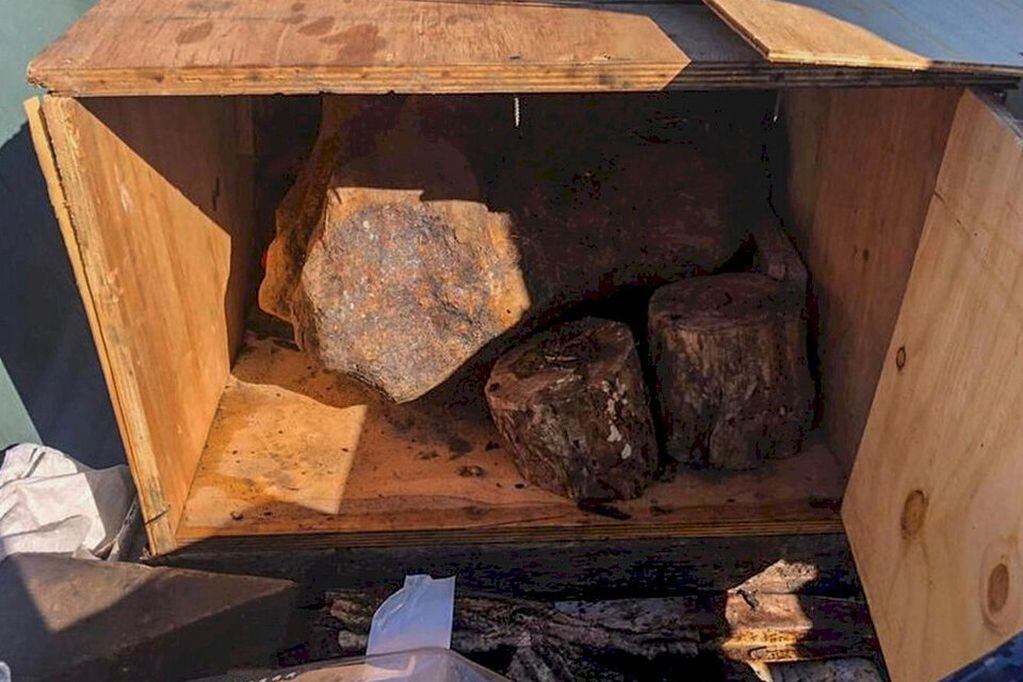 Un meteorito que había caído en Argentina fue incautado en Uruguay. Está valuado en un millón de dólares.
