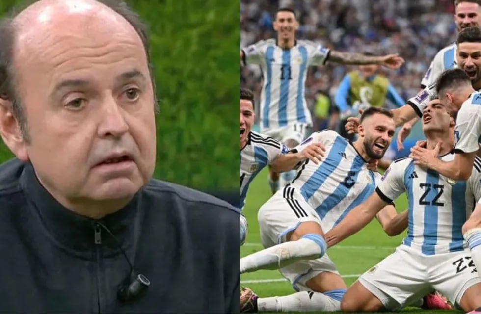 El periodista español que criticó a la Selección Argentina estalló tras el triunfo en Qatar. Foto: Web