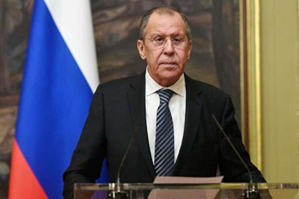 Serguéi Lavrov, ministro de Relaciones Exteriores de Rusia.