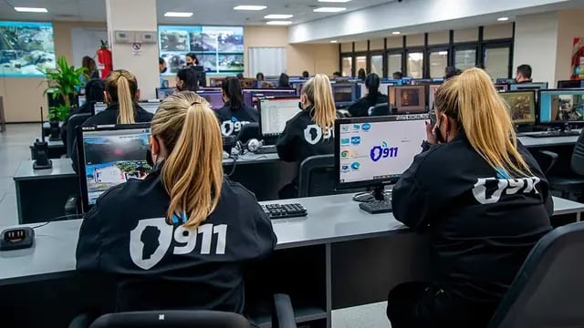 Central 911 de la Policía de Córdoba.