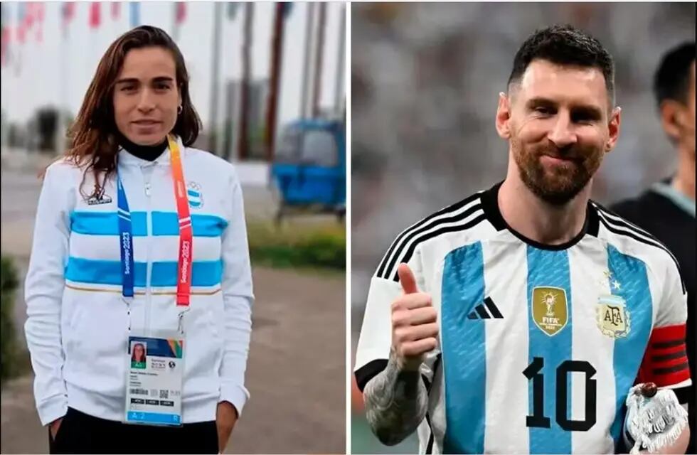 Belén Casetta y Lionel Messi ganaron el Olimpia de Oro.
