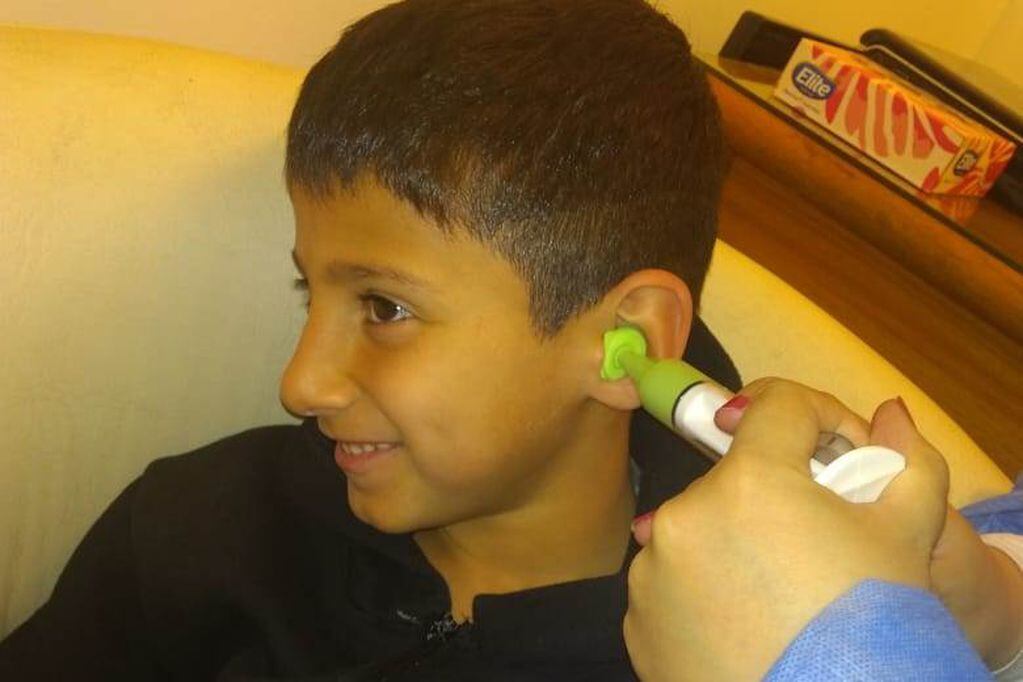 El niño mendocino que perdió sus audífonos los podrá comprar gracias a la solidaridad de los lectores de Los Andes.