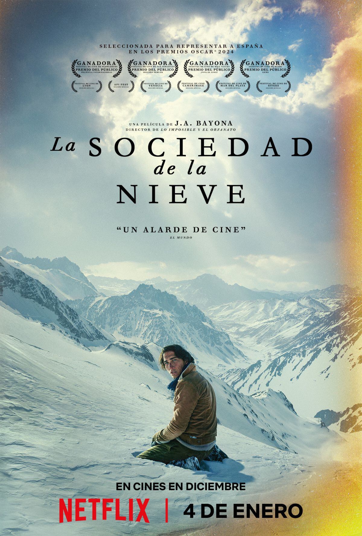 "La sociedad de la nieve" ya está disponible en Netflix.