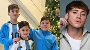 Paulo Londra y los hijos de Lionel Messi predijeron el resultado del partido.