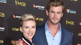 Scarlett Johansson y Chris Hemsworth