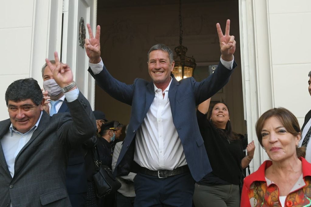 Alejandro Bermejo juró como senador provincial. Ignacio Blanco / Los Andes