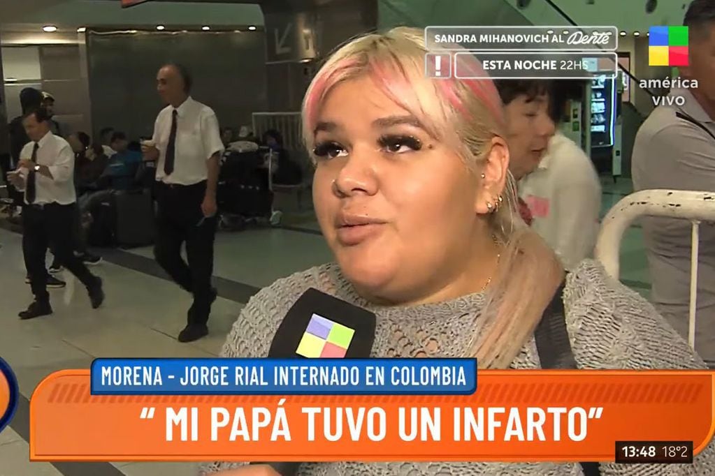 Morena Rial habló de lo que le pasó a su papá en Colombia (Captura de pantalla)