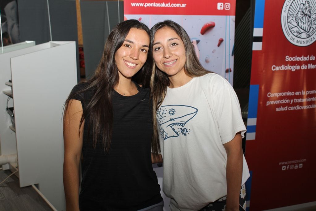 Candela Barea y Sabrina Rosales
