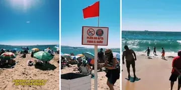 La playa en la que "todo está prohibido"