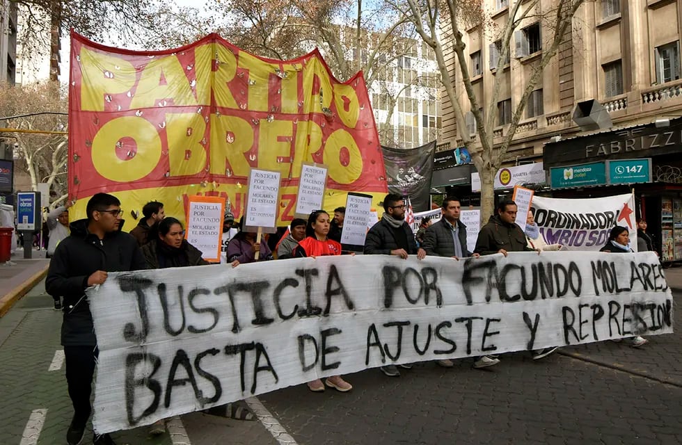 Las organizaciones sancionadas fueron el Partido Obrero, MST, Polo Obrero, Frente Popular y PTS. Foto: Orlando Pelichotti / Los Andes