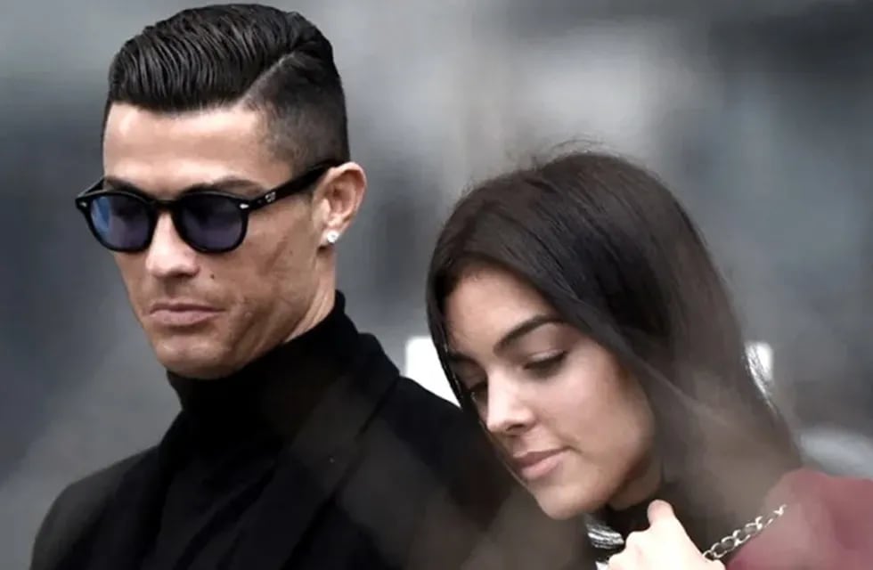 Ronaldo y su esposa, la argentina Georgina Rodríguez. / Gentileza.