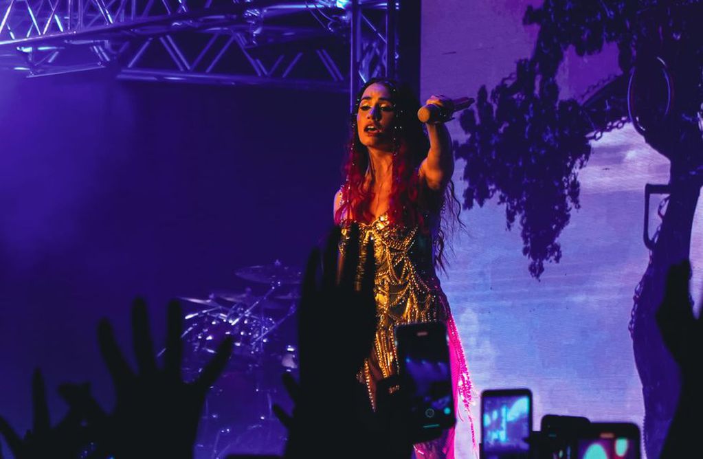 La artista comenzó su Disciplina Tour en Mendoza, con un concierto sold out.