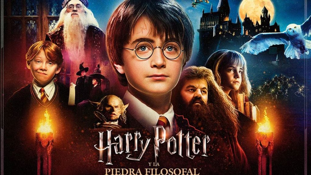 “Harry Potter y la piedra filosofal”.