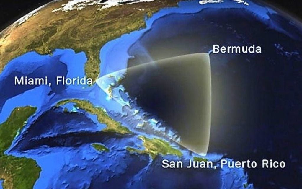 El ‘Triángulo de las Bermudas’ es la zona geográfica ubicada en el Océano Atlántico entre las islas del mismo nombre, Puerto Rico y Miami.