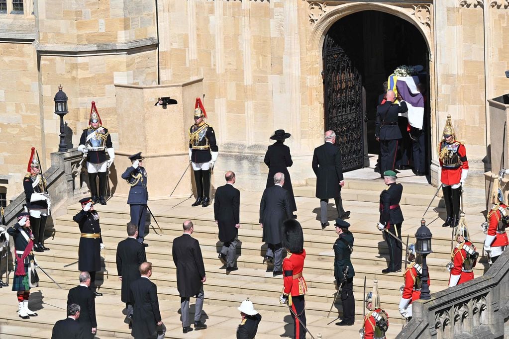 Íntimo funeral del Príncipe Felipe.