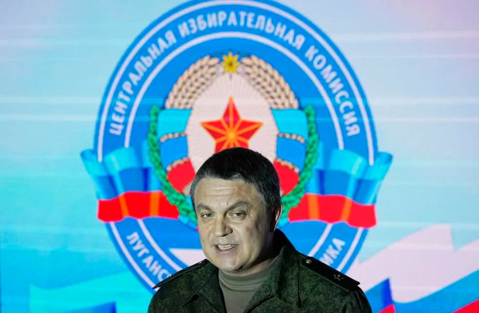 Leonid Pasechnik, líder prorruso de la ciudad de Lugansk.