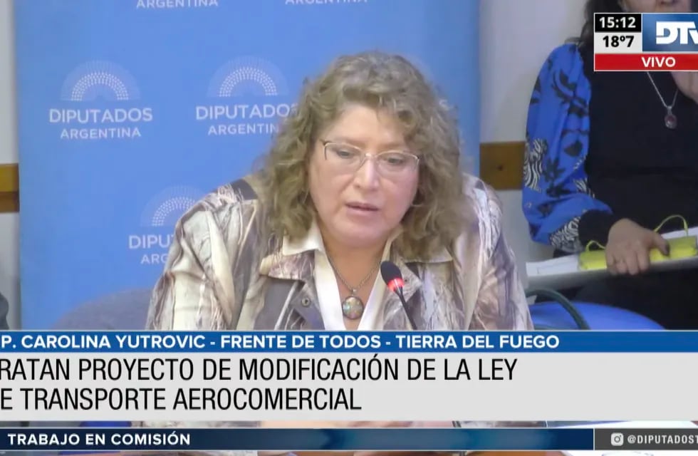 Diputados sobre la ley de estatización de Aerolíneas Argentinas.