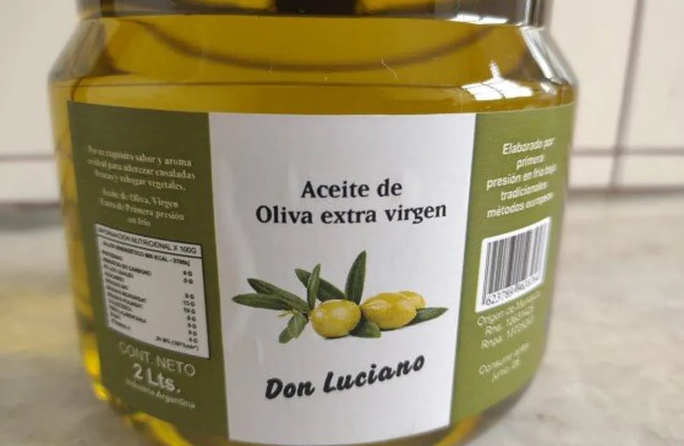Don Luciano, aceite de oliva prohibido por la ANMAT. Foto: Página 12