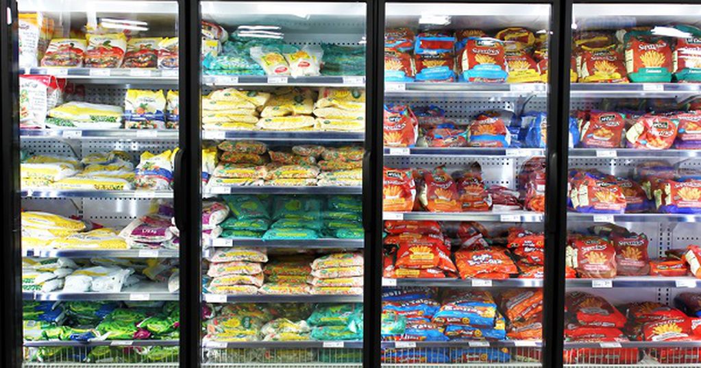 Alimentos congelados en un supermercado (Archivo)