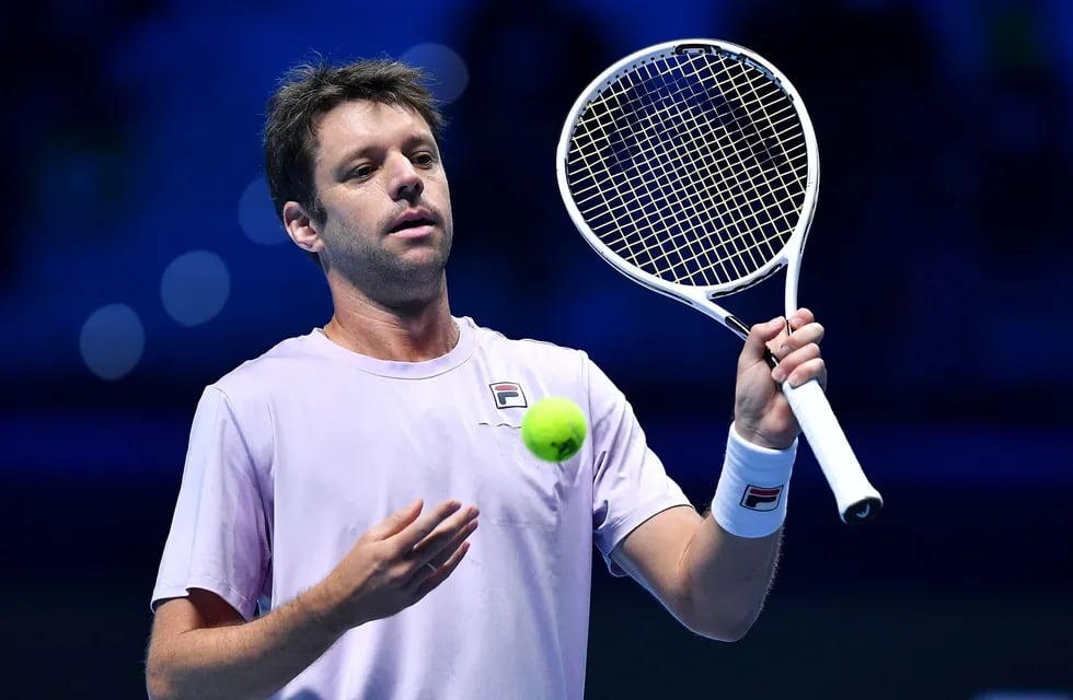 Zeballos se convirtió en el único tenista argentino en llegar a semifinales en los cuatro Grand Slams. / Gentileza.