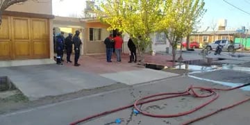 Incendio en Alvear: murió una mujer de 75 años