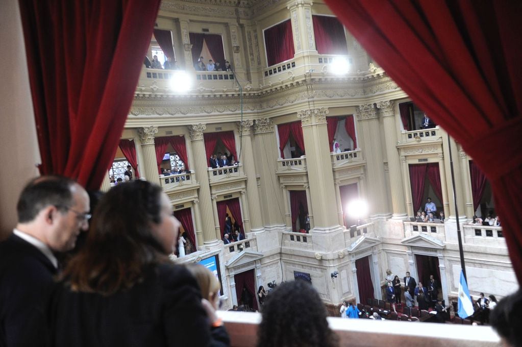 El Congreso volverá a ver a Milei luego de la Asunción presidencial en diciembre de 2023. Foto: Federico Lopez Claro