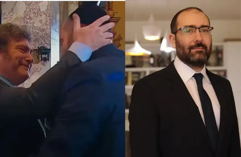 El rabino Simon Axel Wahnish elegido por Javier Milei, como futuro embajador.
