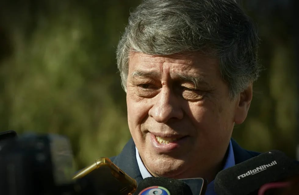 El intendente de Las Heras, Daniel Orozco. Foto: Orlando Pelichotti