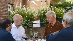 Horacio Rodriguez Larreta se reunión con Bill Clinton