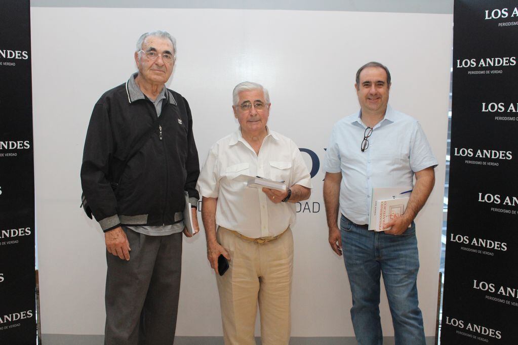 Ernesto Ciancio, Juan Viciana (Presidente UCIM) y Rodolfo Giro (Dir. de Innovación Interbrain).